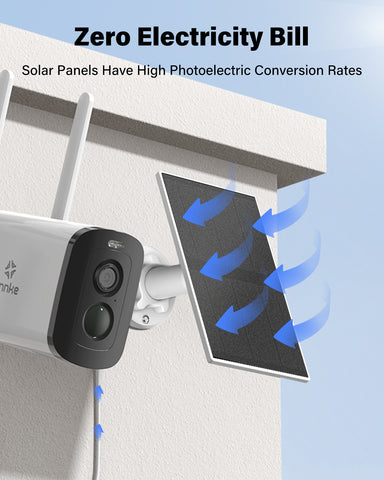 3W Solar Panel for Security Camera, Compatible with all USB-C Port Cameras, IP65 Waterproof 3W Solar Panel for Security Camera, Compatible with all USB-C Port Cameras, IP65 Waterproof