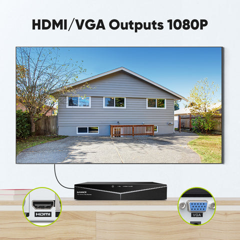 1080p 16 Channel 16 Camera Outdoor Wired Security System, Smart Motion Detection, 100 ft Infrared Night Vision, IP67 Weatherproof 1080p 16 Channel 16 Camera Outdoor Wired Security System, Smart Motion Detection, 100 ft Infrared Night Vision, IP67 Weatherproof