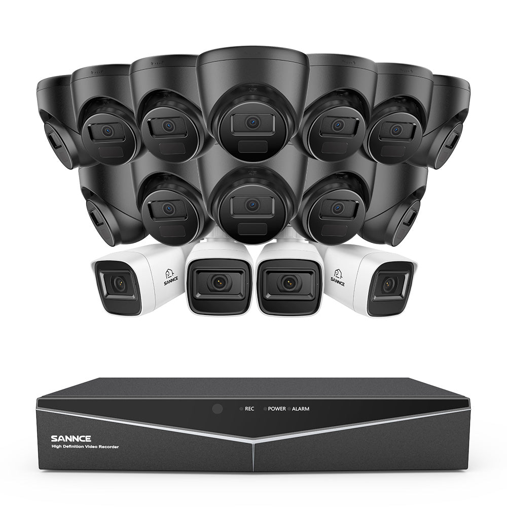 ANNKE 16CH 3K Lite FHD AI Surveillance Security Camera System with 0TB ANNKE 16CH 3K Lite FHD AI Surveillance Security Camera System with 0TB