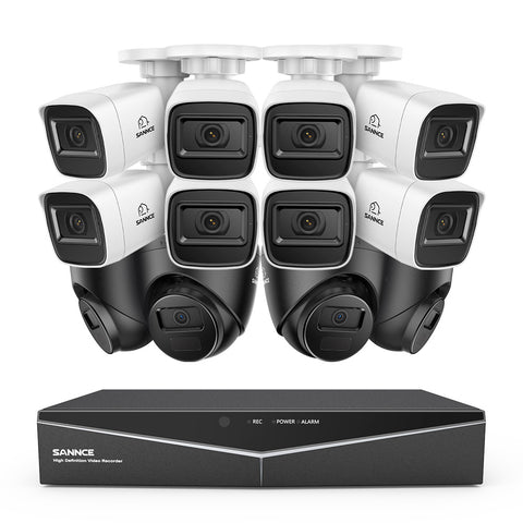 1080p 16 Channel 12 Camera Outdoor Wired CCTV System, Smart Motion Detection, 100 ft Infrared Night Vision, IP67 Weatherproof 1080p 16 Channel 12 Camera Outdoor Wired CCTV System, Smart Motion Detection, 100 ft Infrared Night Vision, IP67 Weatherproof