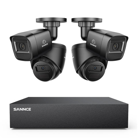 5MP 8-Channel Wired Security DVR System with 4pcs 2MP Outdoor CCTV Cameras, Smart Human / Vehicle / Motion Detection 5MP 8-Channel Wired Security DVR System with 4pcs 2MP Outdoor CCTV Cameras, Smart Human / Vehicle / Motion Detection