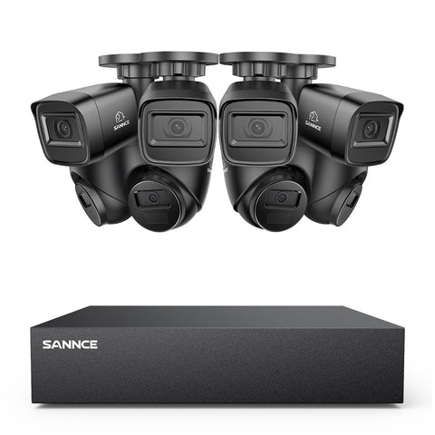 5MP 8-Channel Wired Security DVR System with 8pcs 2MP Outdoor CCTV Cameras, Smart Human / Vehicle / Motion Detection 5MP 8-Channel Wired Security DVR System with 8pcs 2MP Outdoor CCTV Cameras, Smart Human / Vehicle / Motion Detection