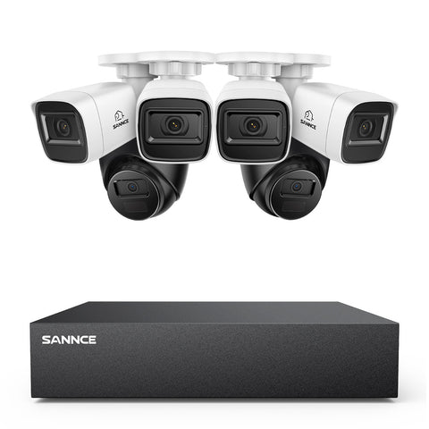 5MP 8-Channel Wired Security DVR System with 6pcs 2MP Outdoor CCTV Cameras, Smart Human / Vehicle / Motion Detection 5MP 8-Channel Wired Security DVR System with 6pcs 2MP Outdoor CCTV Cameras, Smart Human / Vehicle / Motion Detection