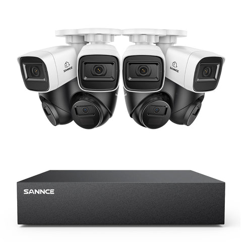 5MP 8-Channel Wired Security DVR System with 8pcs 2MP Outdoor CCTV Cameras, Smart Human / Vehicle / Motion Detection 5MP 8-Channel Wired Security DVR System with 8pcs 2MP Outdoor CCTV Cameras, Smart Human / Vehicle / Motion Detection