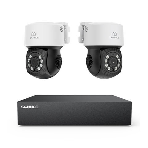 5MP 8 Channel PT Security Camera System - Hybrid 5-in-1 DVR, Pan & Tilt CCTV Camera, 100 ft Night Vision, Motion Detection, Outdoor, Waterproof 5MP 8 Channel PT Security Camera System - Hybrid 5-in-1 DVR, Pan & Tilt CCTV Camera, 100 ft Night Vision, Motion Detection, Outdoor, Waterproof