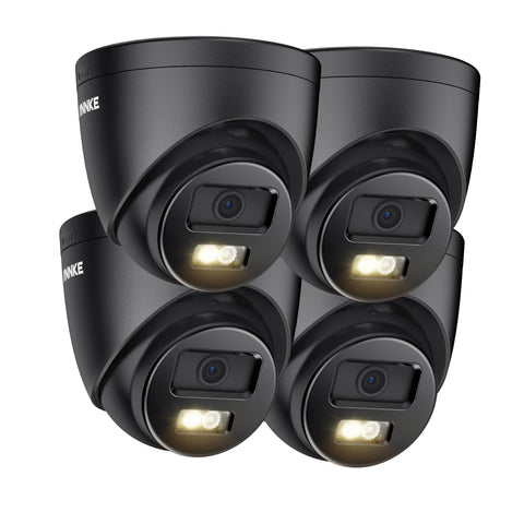 ANNKE C500P - 3K Dual Light Outdoor PoE Security Camera, Colour & IR Night Vision, 3072*1728 Resolution, f/1.6 Aperture (0.005 Lux), Human & Vehicle Detection, Built-in Microphone, IP67, 4PCS ANNKE C500P - 3K Dual Light Outdoor PoE Security Camera, Colour & IR Night Vision, 3072*1728 Resolution, f/1.6 Aperture (0.005 Lux), Human & Vehicle Detection, Built-in Microphone, IP67, 4PCS