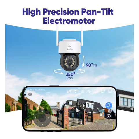 10 Channel PT Wireless Security Camera System, 5MP NVR w/ 10.1'' LCD Monitor, 3MP Pan & Tilt IP Cameras, Color Night Vision, Smart Auto Tracking, Two-Way Voice Intercom, Customized Motion Areas, Work with Alexa 10 Channel PT Wireless Security Camera System, 5MP NVR w/ 10.1'' LCD Monitor, 3MP Pan & Tilt IP Cameras, Color Night Vision, Smart Auto Tracking, Two-Way Voice Intercom, Customized Motion Areas, Work with Alexa