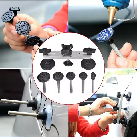 Professional Paintless Dent Repair Kit for Cars - Easy Body Dent Removal and Repair Tools - Dent Puller with Remover Kits Professional Paintless Dent Repair Kit for Cars - Easy Body Dent Removal and Repair Tools - Dent Puller with Remover Kits