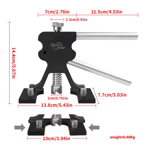 Professional Paintless Dent Repair Kit for Cars - Easy Body Dent Removal and Repair Tools - Dent Puller with Remover Kits Professional Paintless Dent Repair Kit for Cars - Easy Body Dent Removal and Repair Tools - Dent Puller with Remover Kits