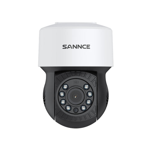 1080P AHD PT Dome Wired Security Camera, Pan 350° Tilt 90°, 100 ft Night Vision, Motion Detection, Waterproof 1080P AHD PT Dome Wired Security Camera, Pan 350° Tilt 90°, 100 ft Night Vision, Motion Detection, Waterproof