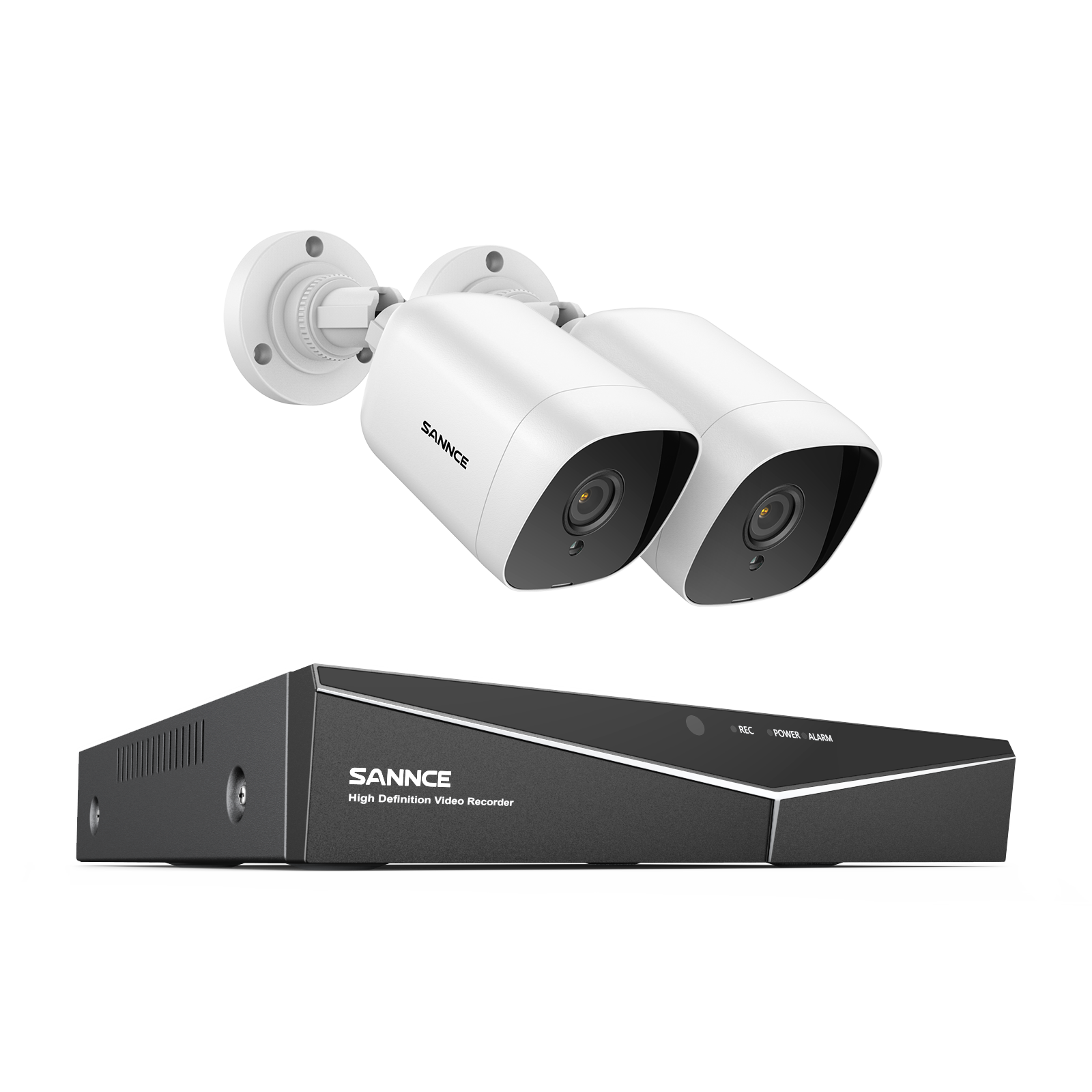 Security camera online system with alarm