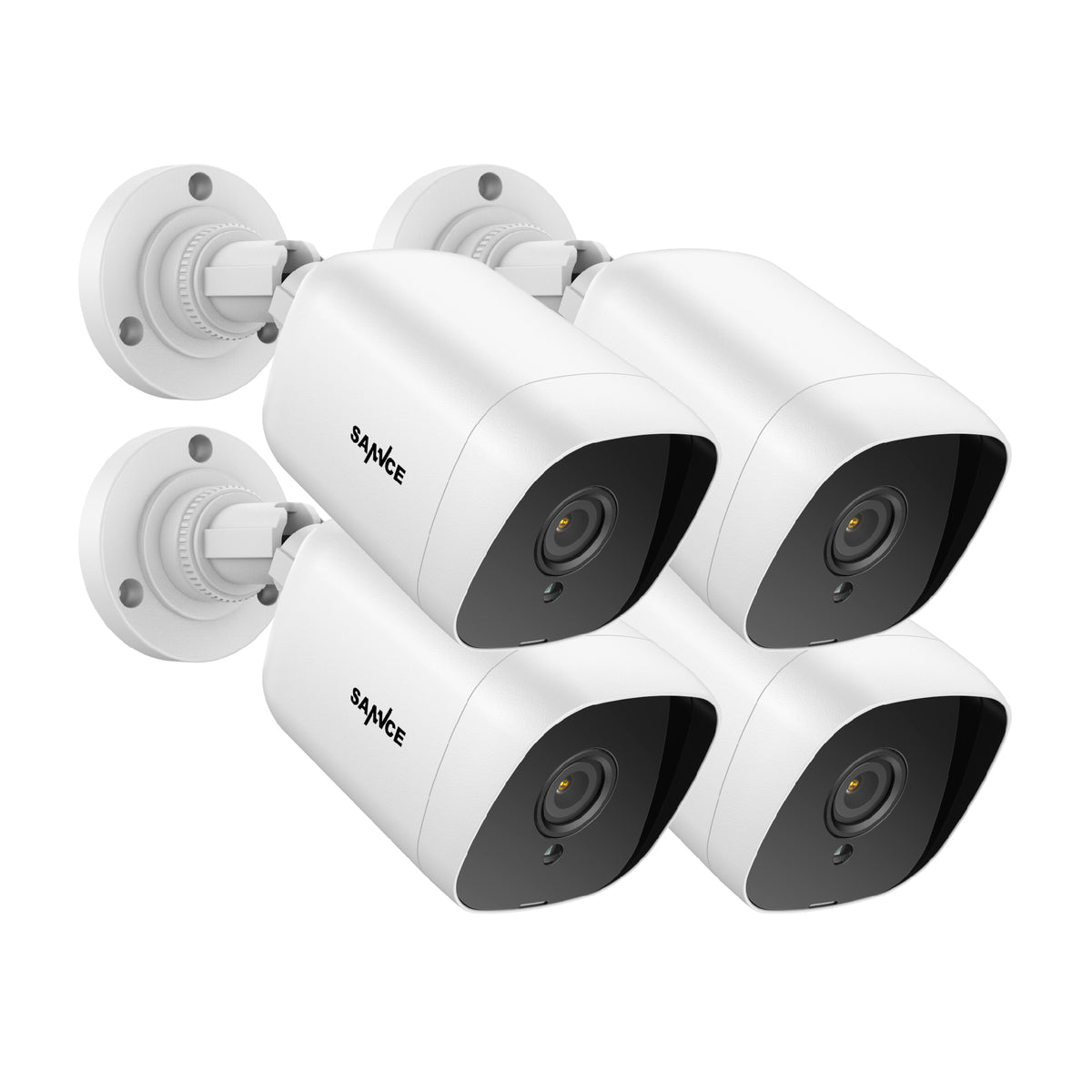 5MP Full HD Wired Bullet Security Camera with Audio