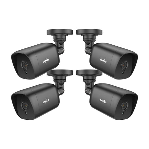 5MP Full HD Wired Bullet CCTV Cameras Kit