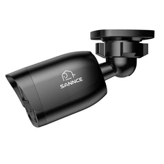 SANNCE 4CH Mini DVR Security Camera System, 4×1080P Outdoor Bullet CCTV Cameras, Type-C Connection, Dual-Light Full-Color Night Vision, AI Human & Vehicle Detection, Up to 512GB SD Storage, for Home, Garage & Small Business
