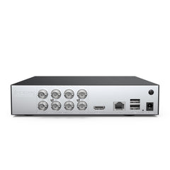 1080P 8 Channel Security DVR - Hybrid 5-in-1 CCTV Digital Video Recorder, Smart Motion Detection, Instant Alerts