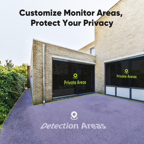 5MP 8-Channel Wired Security DVR System with 4pcs 2MP Outdoor Bullet CCTV Cameras, Smart Human / Vehicle / Motion Detection