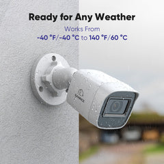 5MP 8-Channel Wired Security DVR System with 4pcs 2MP Outdoor Bullet CCTV Cameras, Smart Human / Vehicle / Motion Detection