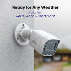 2MP 2pcs Outdoor Bullet CCTV Cameras, Smart Human / Vehicle / Motion Detection(2-Pack)