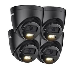 ANNKE C500P - 3K Dual Light Outdoor PoE Security Camera, Colour & IR Night Vision, 3072*1728 Resolution, f/1.6 Aperture (0.005 Lux), Human & Vehicle Detection, Built-in Microphone, IP67, 4PCS