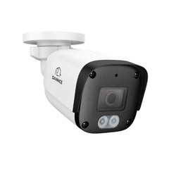 2PCS 5MP Full HD PoE IP Security Camera, Two-Way Communication, Night Vision, IP67 Waterproof