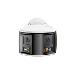 FCD800 - 8MP UHD Dual-Lens Outdoor PoE Security Camera, 180° Panoramic View, Smart Dual Light Night Vision, Two-Way Audio, Active Siren & Alarm, Human & Vehicle Detection, IP67