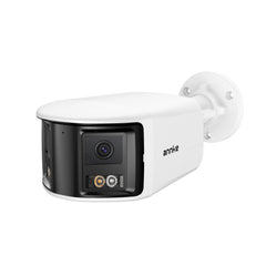 FCD800 - 8MP UHD Dual-Lens Outdoor PoE Security Camera, 180° Panoramic View, Smart Dual Light Night Vision, Two-Way Audio, Active Siren & Alarm, Human & Vehicle Detection, IP67