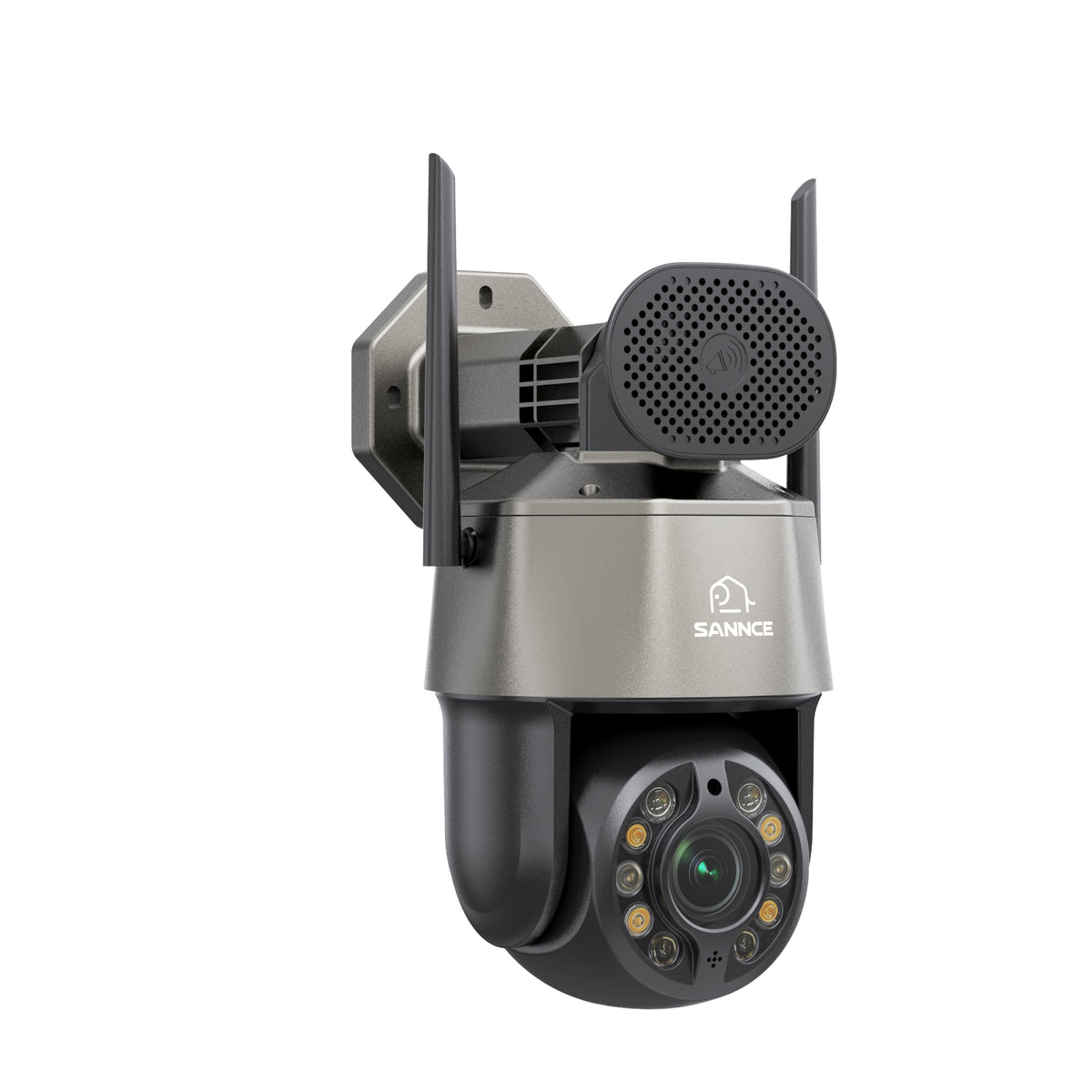 5MP 20X Wi-Fi Zoom Dome Camera, Smart Dual Light Night Vision, AI Human Detection, 270° Pan & 90° Tilt, Two-Way Audio, Cloud & Max. 128 GB Local Storage, Works with Alexa