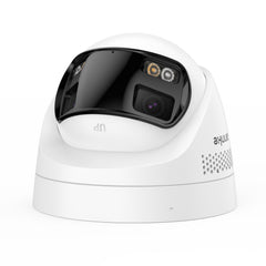 FCD800 - 8MP UHD Dual-Lens Outdoor PoE Security Camera, 180° Panoramic View, Smart Dual Light Night Vision, Two-Way Audio, Active Siren & Alarm, Human & Vehicle Detection, IP67