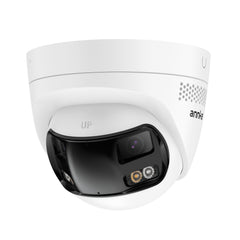 FCD800 - 8MP UHD Dual-Lens Outdoor PoE Security Camera, 180° Panoramic View, Smart Dual Light Night Vision, Two-Way Audio, Active Siren & Alarm, Human & Vehicle Detection, IP67