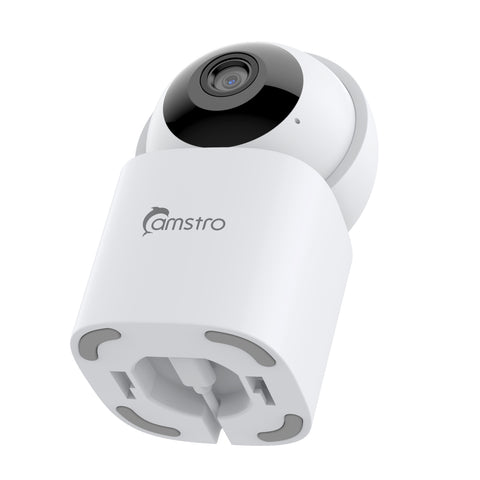Camstro Video Monitors, 5MP Super HD Indoor PT WiFi IP Camera - Pan & Tilt, Day Night Vision, Two-way Audio