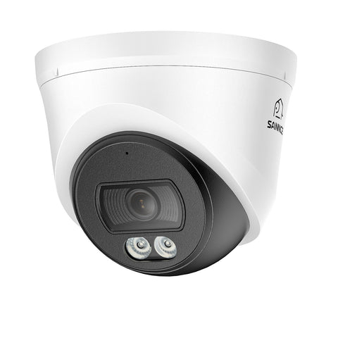 3MP 8-Channel PoE Security Camera System with 6MP NVR, F1.0 Full Color Night Vision, 2Pcs 2K Cameras, AI Human & Vehicle Detection, S+265