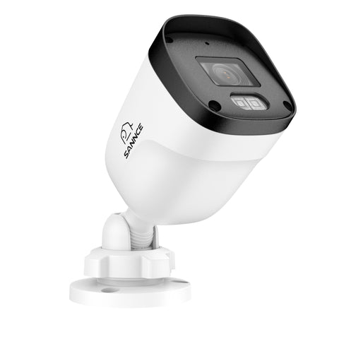 3MP 8-Channel PoE Security Camera System with 6MP NVR, F1.0 Full Color Night Vision, 2Pcs 2K Cameras, AI Human & Vehicle Detection, S+265