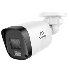 3MP 8-Channel PoE Security Camera System with 6MP NVR, F1.0 Full Color Night Vision, 4Pcs 2K Cameras, AI Human & Vehicle Detection, S+265
