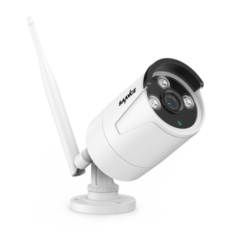 3MP 16-Channel Wireless Security Camera System, 8MP NVR, 3MP WiFi IP Camera, Two-Way Audio, IP66 Waterproof, Smart AI Human Detection, Work With Alexa