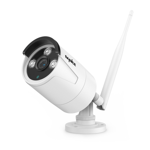 3MP 16-Channel Wireless Security Camera System, 8MP NVR, 3MP WiFi IP Camera, Two-Way Audio, IP66 Waterproof, Smart AI Human Detection, Work With Alexa
