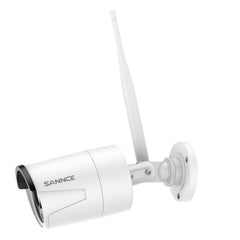 3MP Wireless Security Camera, 2PCS WiFi IP Cameras for SANNCE N48WHE/N98WHE/N44WEF NVR, AI Human Detection, Work with Alexa, 100ft Night Vision, Remote Access & Smart Motion Alerts