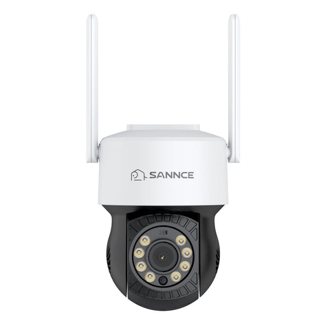 3MP PT Wireless Security Camera, Pan & Tilt WiFi IP Cameras for SANNCE N48WHE NVR, AI Human Detection, Work with Alexa, 100ft Night Vision, Remote Access & Smart Motion Alerts