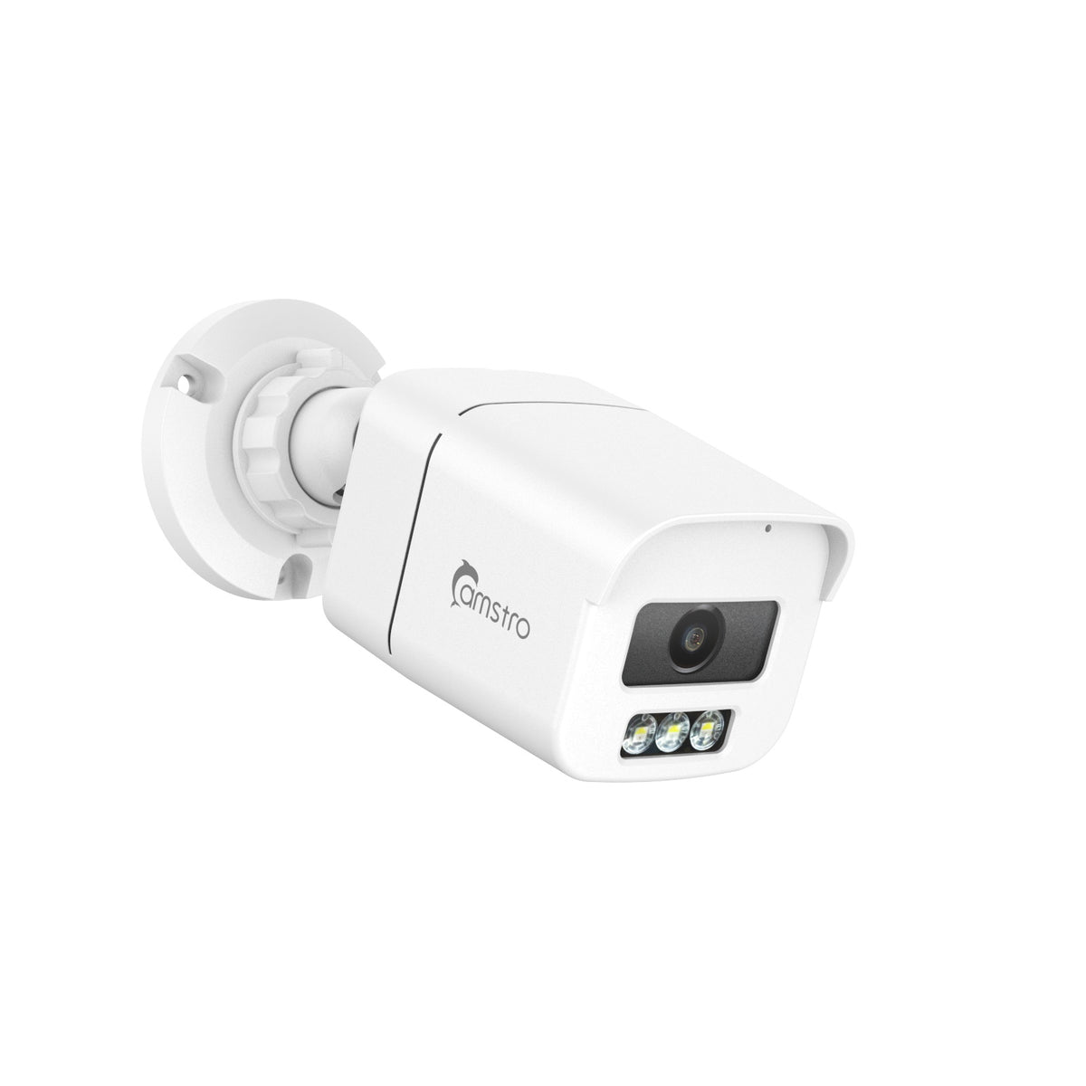 Camstro 8MP IP Cameras, Color Night Vision, Two-Way Audio Intercom, IP67 Weatherproof