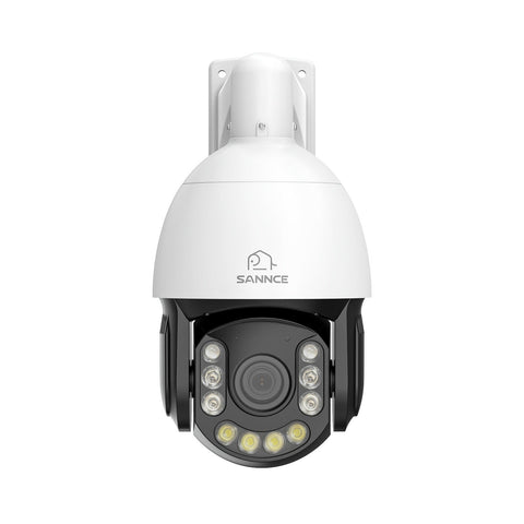 4K 8-Channel PoE SKcurity NVR System with 2PCS 20X PTZ 8MP Cameras, Auto Tracking, Two-Way Audio, Night Vision