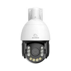 EM800 - 8MP 4K PTZ Security Camera 20X Optical Zoom – AI Human Detection & Auto Tracking, H.265 IP Dome Camera with Two-Way Audio for Home & Business Surveillance