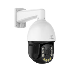 4K 8-Channel PoE Security NVR System with 5PCS 8MP Cameras, 1X 20X PTZ + 4X Bullet IP Cameras, Auto Tracking, Two-Way Audio, Night Vision