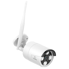 8MP Wireless Security Camera, 2PCS Wi-Fi IP Cameras for SANNCE N98WHG NVR, Human Detection& Smart Motion Alerts, 100ft Night Vision, Two-Way Audio, Work with Alexa