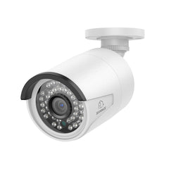 4K 8-Channel PoE Security NVR System with 5PCS 8MP Cameras, 1X 20X PTZ + 2X Bullet + 2X PT IP Cameras, Auto Tracking, Two-Way Audio, Night Vision