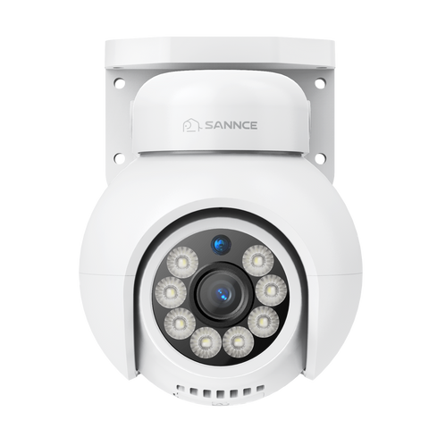 4K 8-Channel PoE SKcurity NVR System with 9PCS 8MP Cameras, 1X 20X PTZ + 4X Bullet + 4X PT IP Cameras, Auto Tracking, Two-Way Audio, Night Vision