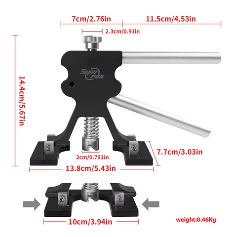 Professional Paintless Dent Repair Kit for Cars - Easy Body Dent Removal and Repair Tools - Dent Puller with Remover Kits