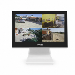 2K Super HD 10 Channel NVR, 10.1'' LCD Monitor, Smart Motion Alerts, AI Human Recognition, Work with Alexa