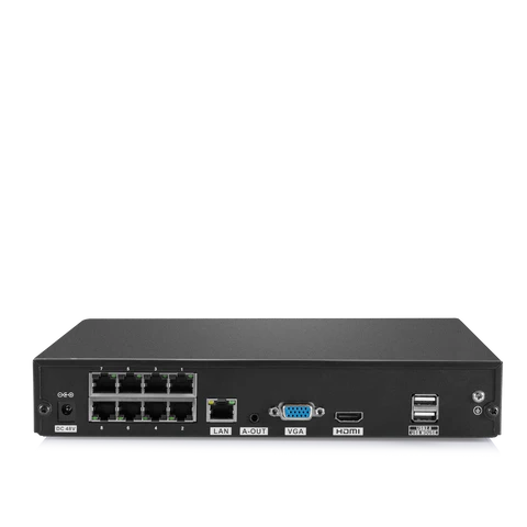 4K 8-Channel PoE SKcurity NVR System with 9PCS 8MP Cameras, 1X 20X PTZ + 4X Bullet + 4X PT IP Cameras, Auto Tracking, Two-Way Audio, Night Vision