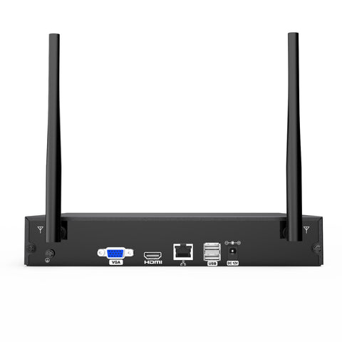3MP 16-Channel Wireless Security Camera System, 8MP NVR, 3MP WiFi IP Camera, Two-Way Audio, IP66 Waterproof, Smart AI Human Detection, Work With Alexa
