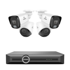 5MP 8 Channel PoE Security System, 6MP NVR, S+265., Human & Vehicle Detection, Smart Playback, Smart Notification with Image Attached