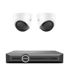 3MP 8 Channel PoE Security System, 6MP NVR, S+265., Smart Motion Detection, Smart Playback, Smart Notification with Image Attached